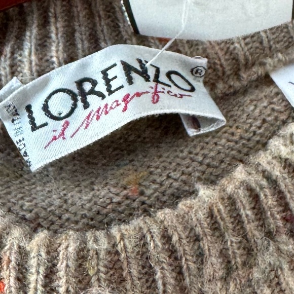 Mens Vintage Sweater Made in Italy Southwestern Sweater Aztec XL - Picture 6 of 10